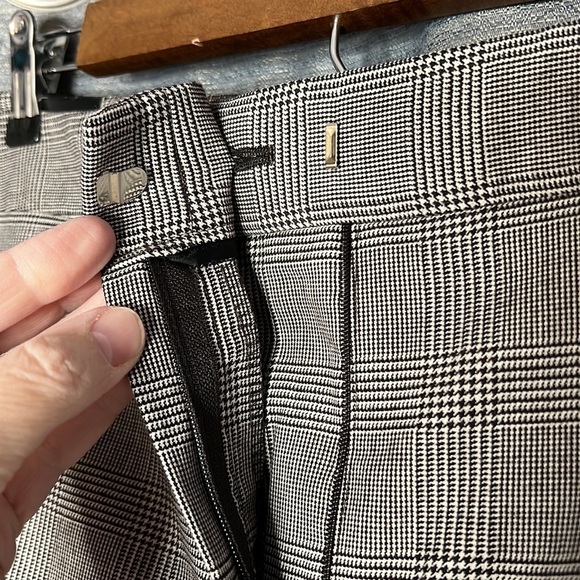 JONES NEW YORK STRETCH CALABRIA BLACK PLAID PANTS SIZE 16 NWT - Picture 4 of 10